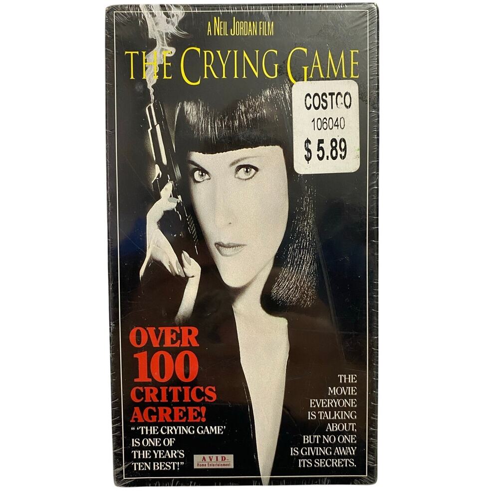 The Crying Game NEW Sealed VHS Video Tape Movie Miranda Richardson 1992